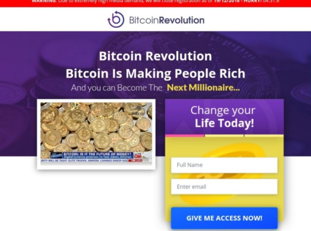 Bitcoin Revolution Scam Review - how does Bitcoin Revolution work
